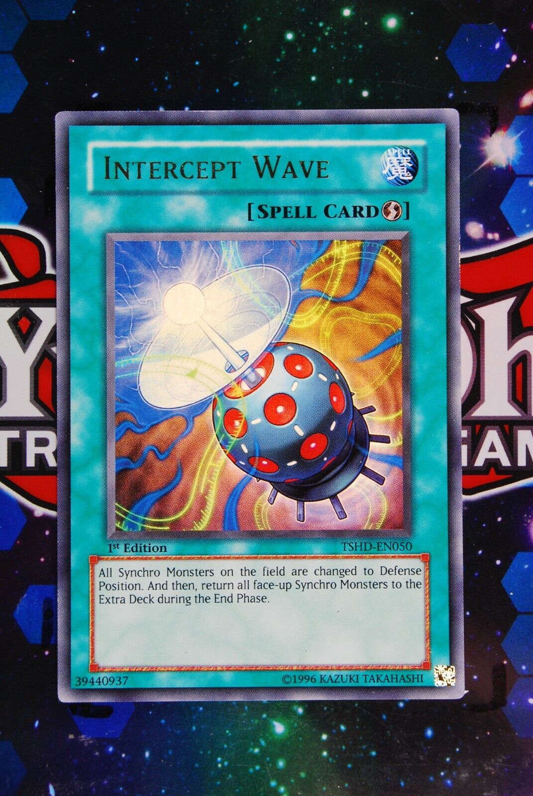 Intercept Wave TSHD-EN050 1st Edition Ultra Rare Yugioh Card