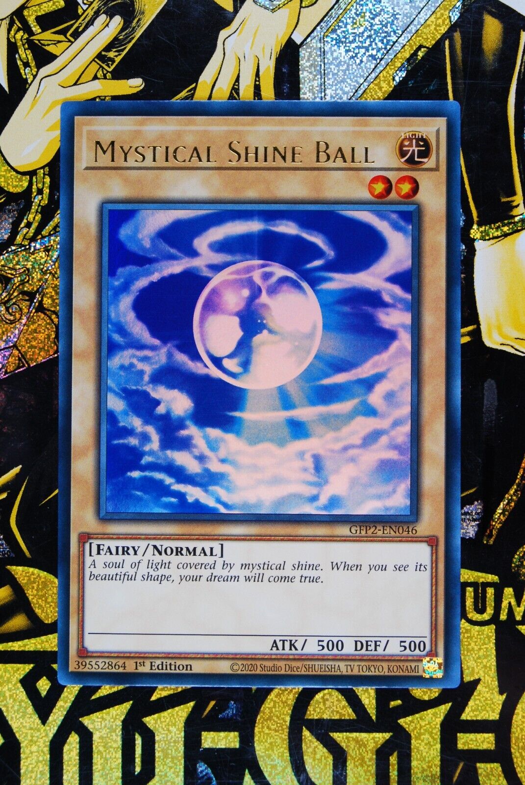 Mystical Shine Ball GFP2-EN046 1st Edition Ultra Rare Yugioh