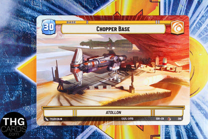 Chopper Base / EXP 296 Common Hyperspace Star Wars Unlimited Card