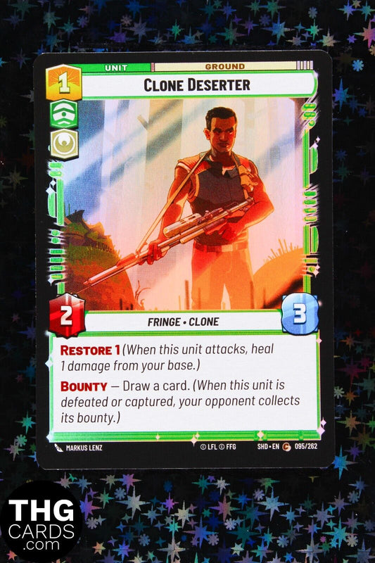 Clone Deserter 095/262 Foil Common Star Wars Unlimited Card SHD