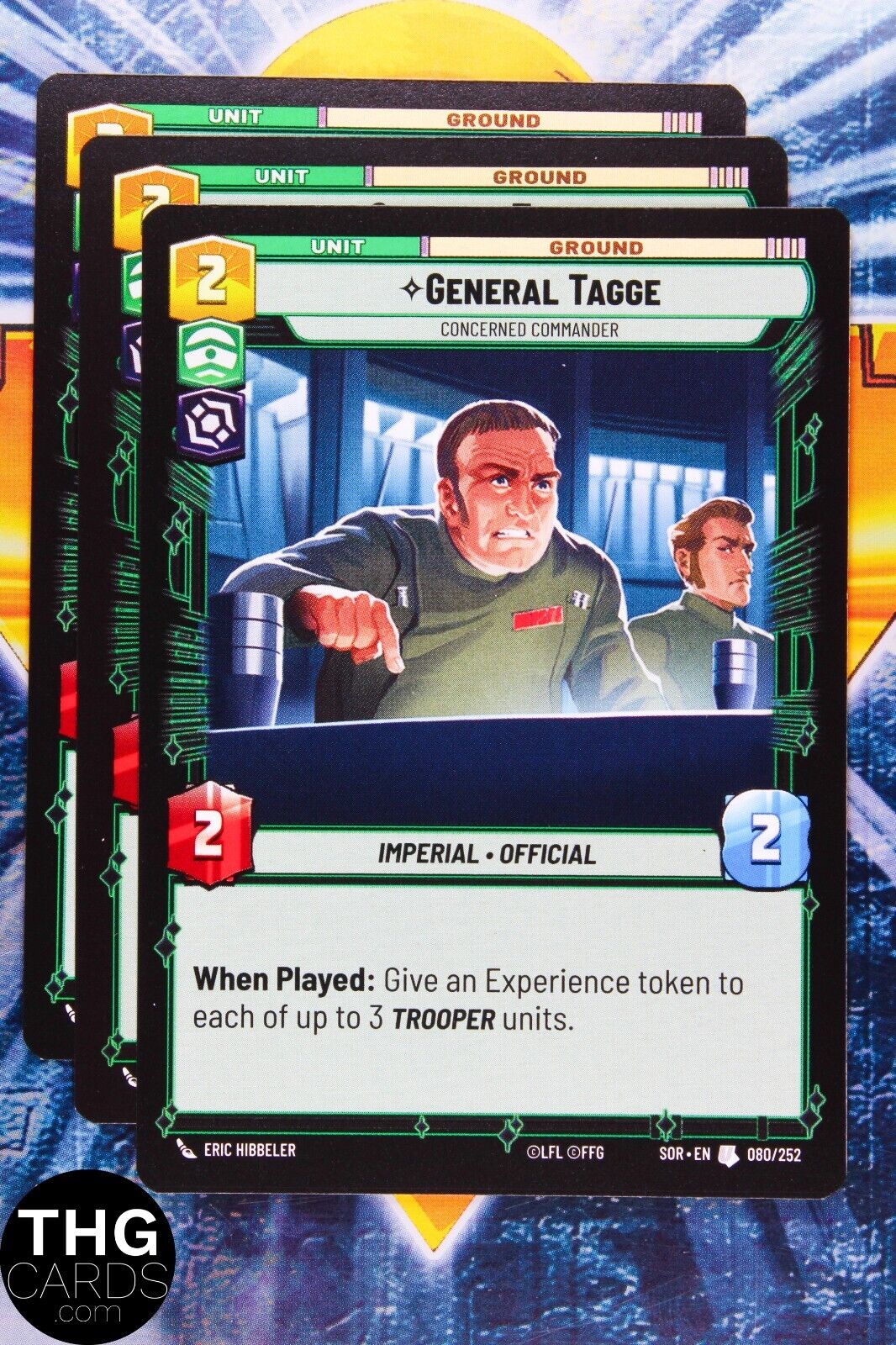 General Tagge 080/252 Uncommon Star Wars Unlimited Card Playset