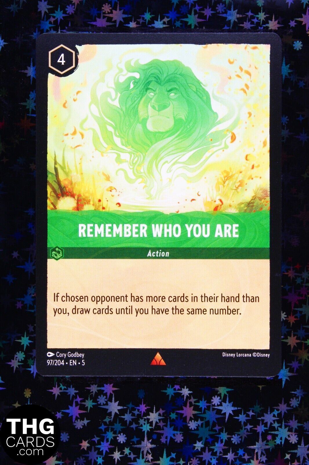 Remember Who You Are 97/204 Rare Lorcana Card EN 5