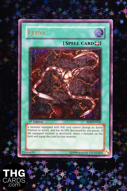 Flint RDS-EN042 1st Edition Ultimate Rare Yugioh Card 1