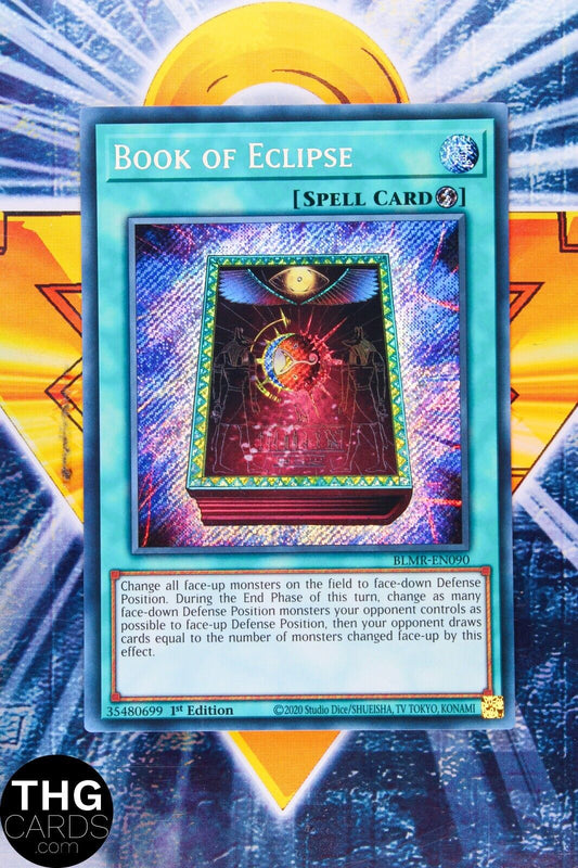 Book Of Eclipse BLMR-EN090 1st Edition Secret Rare Yugioh Card