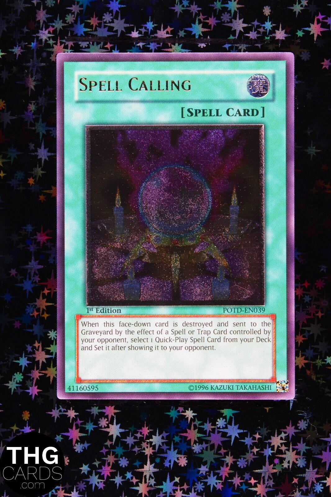 Spell Calling POTD-EN039 1st Edition Ultimate Rare Yugioh Card 1