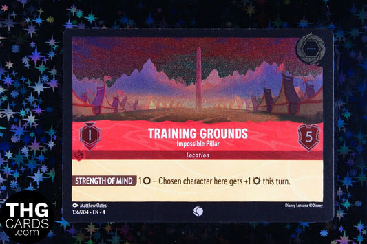 Training Grounds, Impossible Pillar 136/204 Common Lorcana Card EN 4