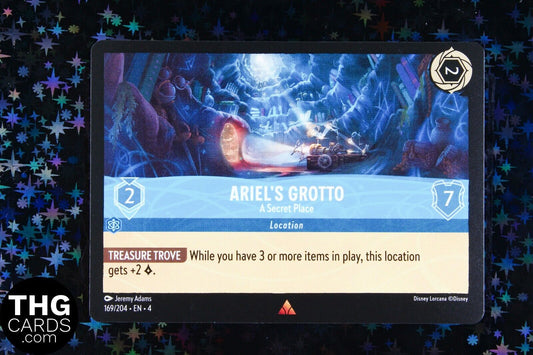 Ariel's Grotto, A Secret Place 169/204 Rare Lorcana Card EN4