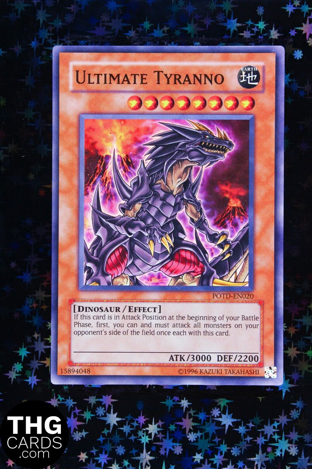 Ultimate Tyranno POTD-EN020 Super Rare Yugioh Card