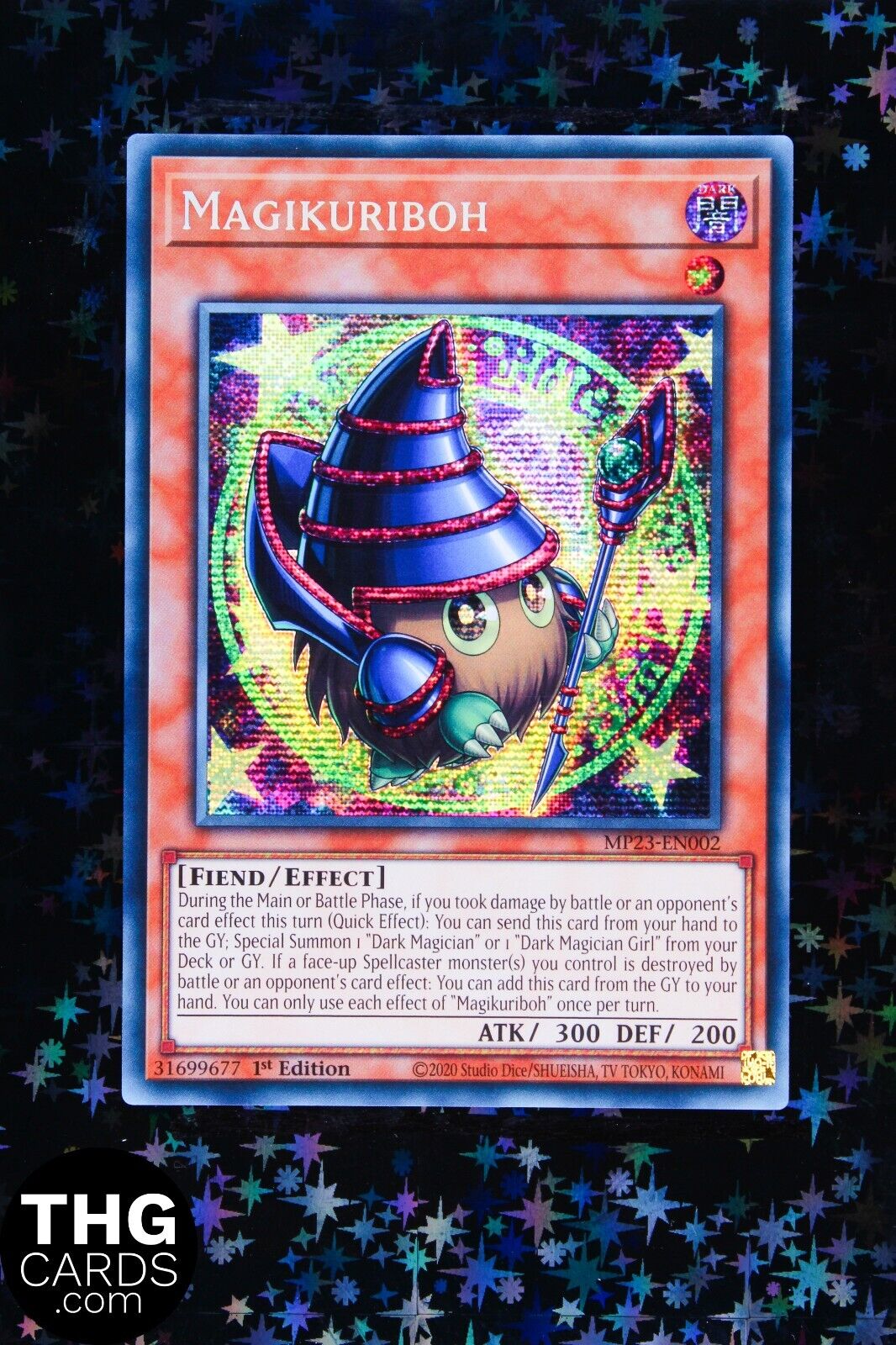 Magikuriboh MP23-EN002 1st Ed Secret Rare Yugioh Card