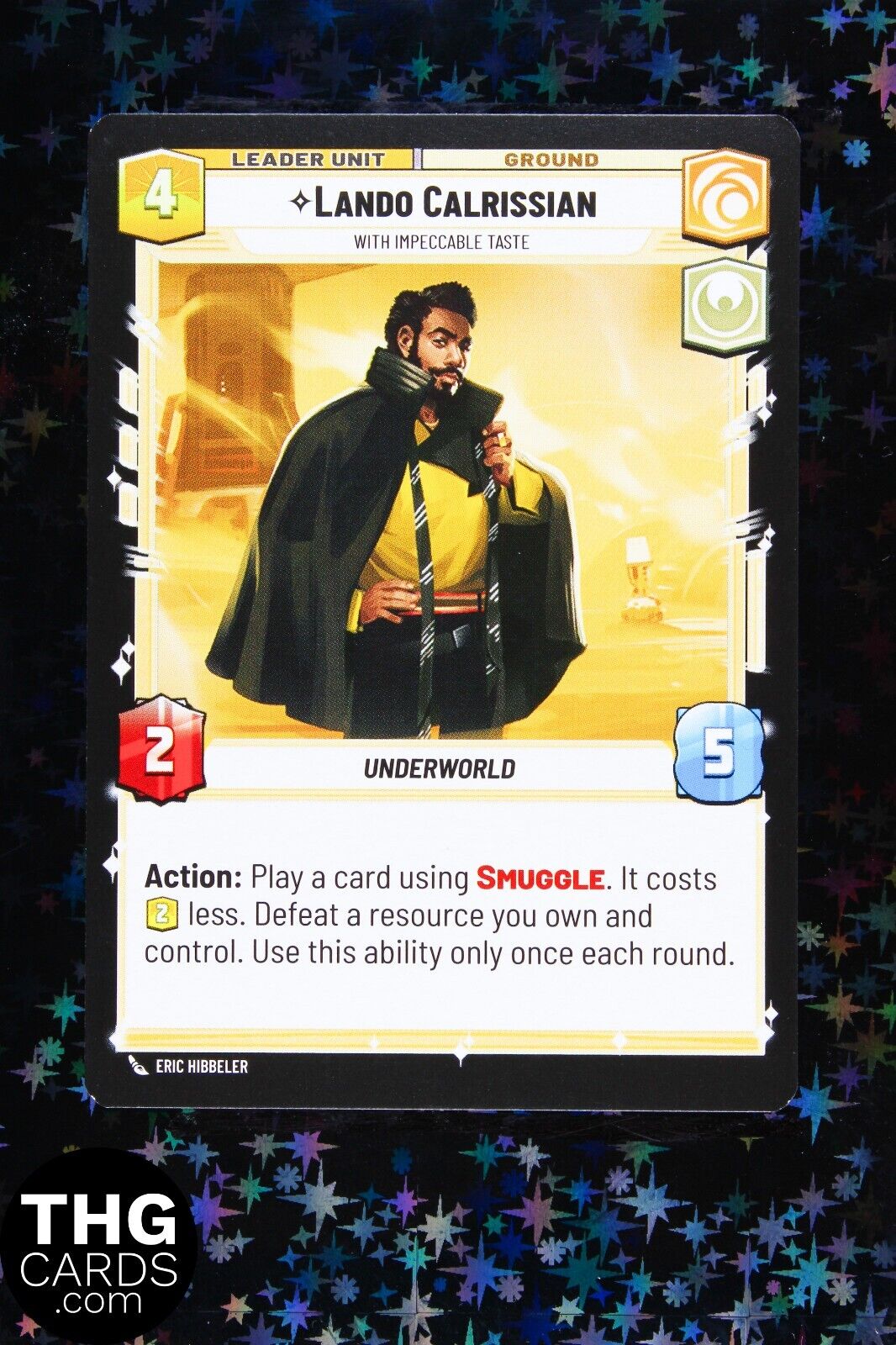 Lando Calrissian 017/262 Rare Star Wars Unlimited Card SHD