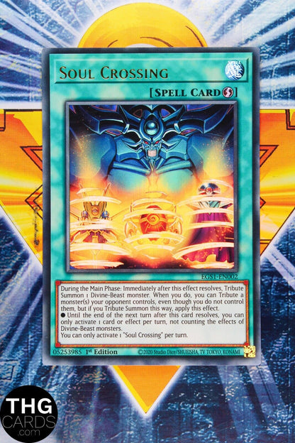 Soul Crossing EGS1-EN002 1st Edition Ultra Rare Yugioh Card