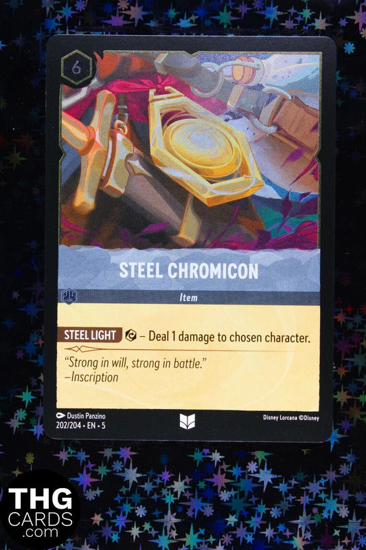 Steel Chromicon 202/204 Foil Uncommon Lorcana Card EN 5