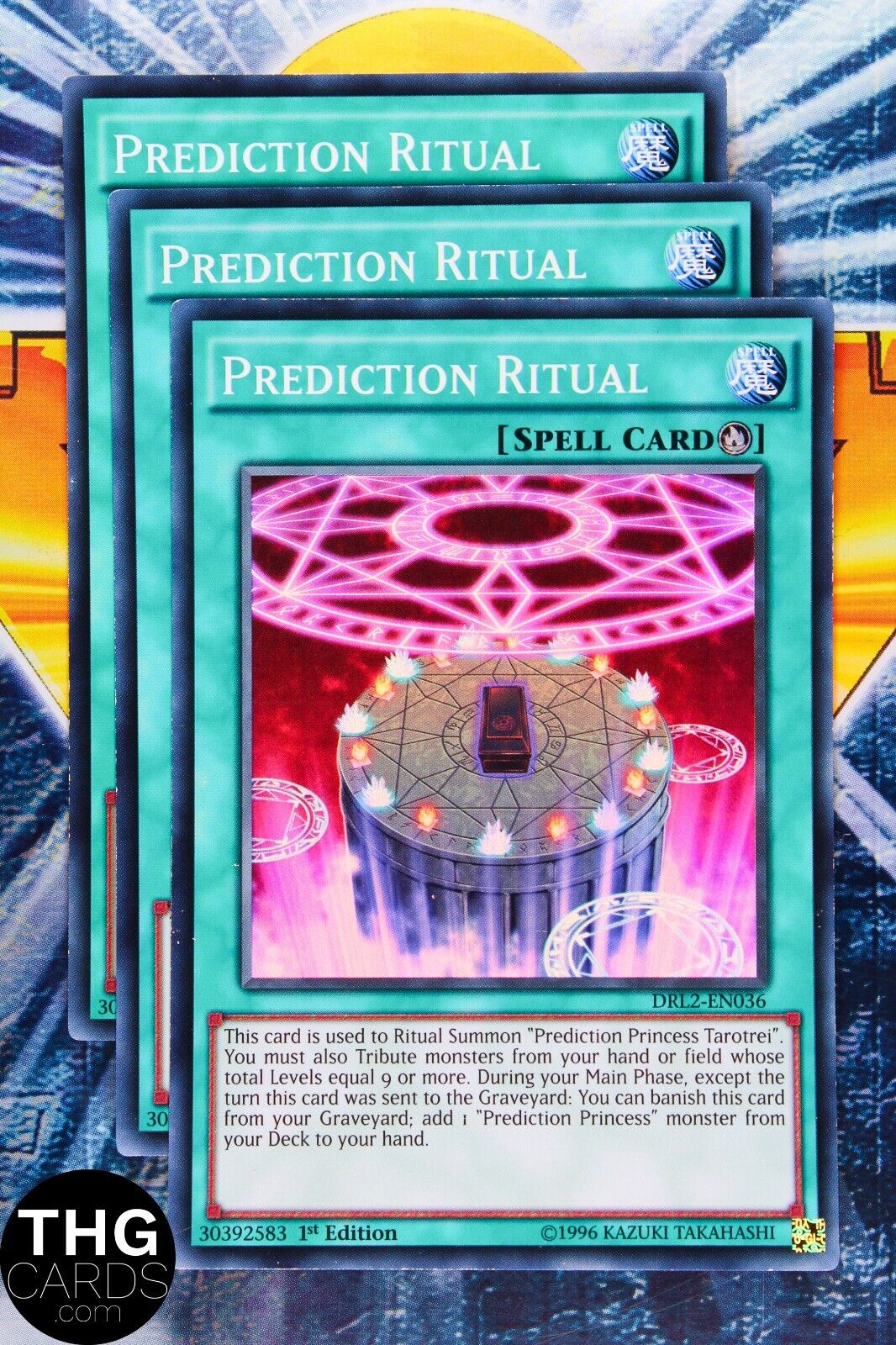 Prediction Ritual DRL2-EN036 1st Edition Super Rare Yugioh Card Playset