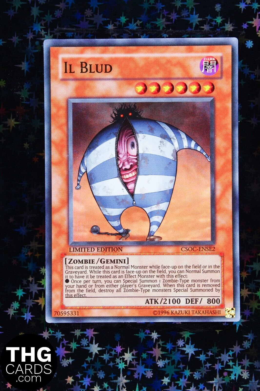 Il Blud CSOC-ENSE2 Super Rare Yugioh Card