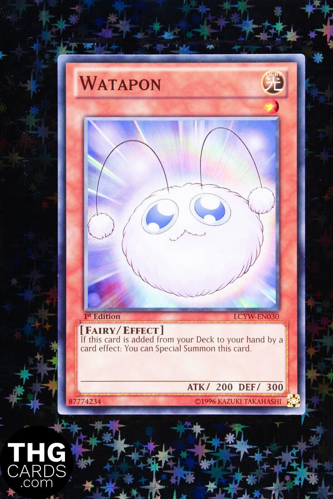 Watapon LCYW-EN030 1st Edition Common Yugioh Card