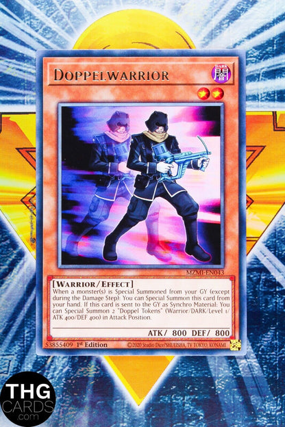 Doppelwarrior MZMI-EN043 1st Edition Rare Yugioh Card Playset