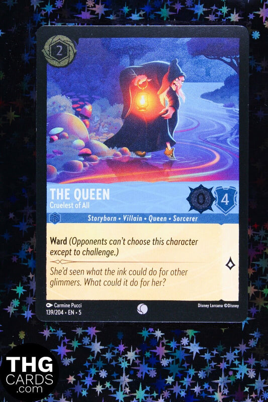 The Queen, Cruelest of All 139/204 Foil Common Lorcana Card EN 5