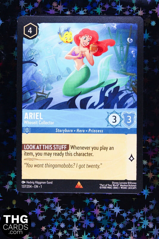 Ariel, Whoseit Collector 137/204 Rare Lorcana Card EN 1