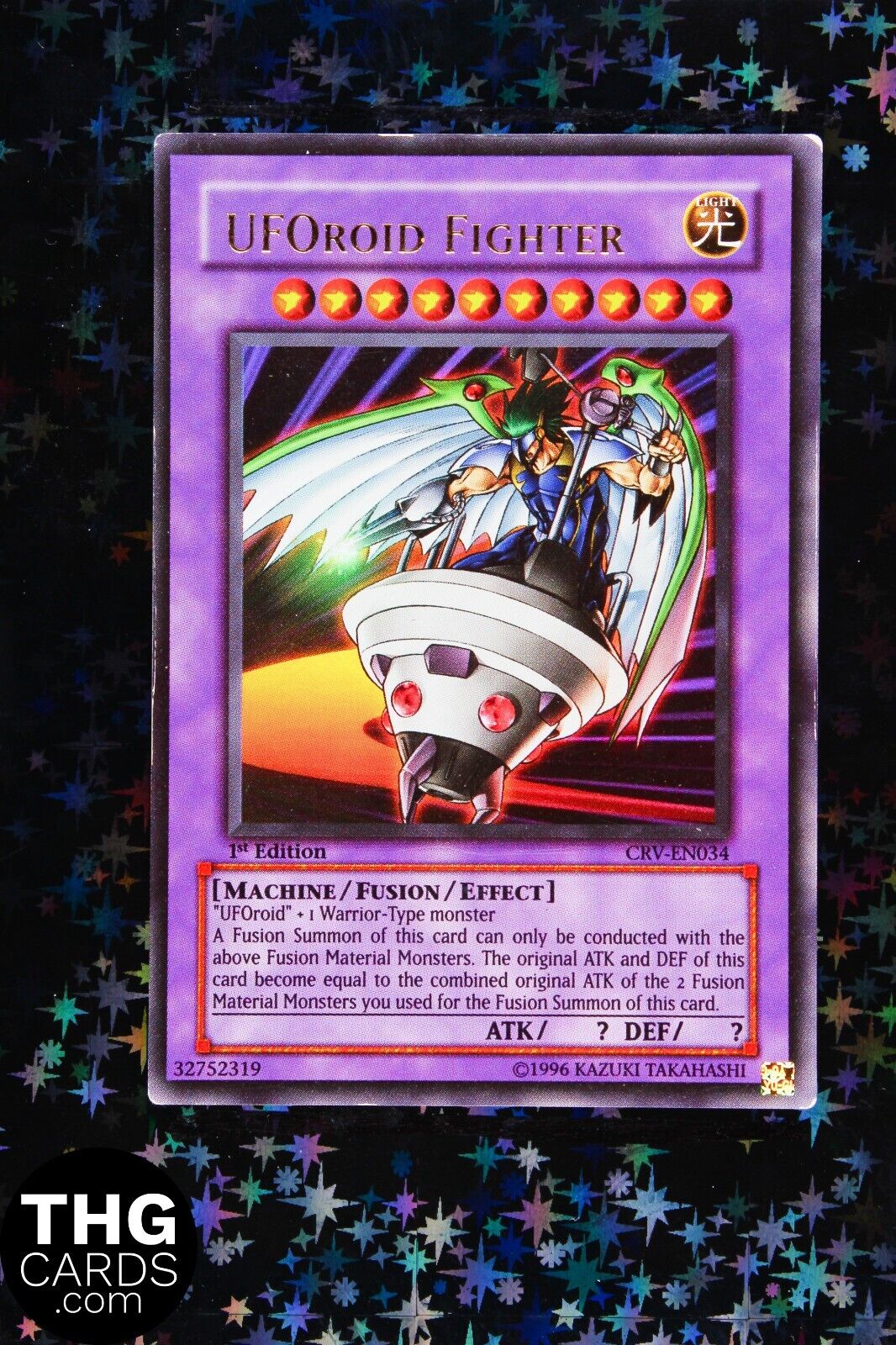 UFOroid Fighter CRV-EN034 1st Edition Ultra Rare Yugioh Card 2