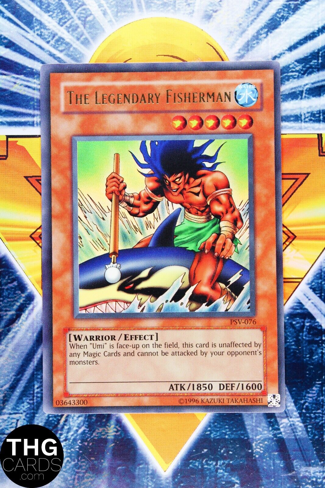 The Legendary Fisherman PSV-076 Ultra Rare Yugioh Card 2