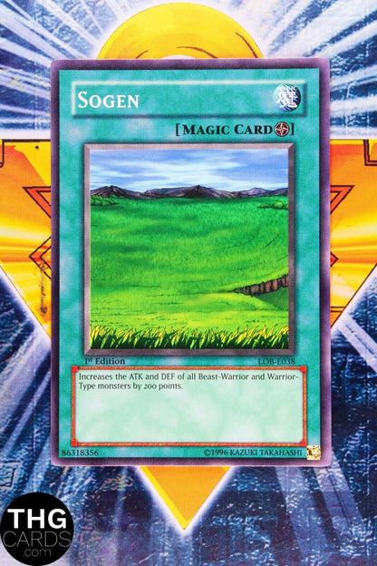 Sogen LOB-E038 1st Edition Common Yugioh Card