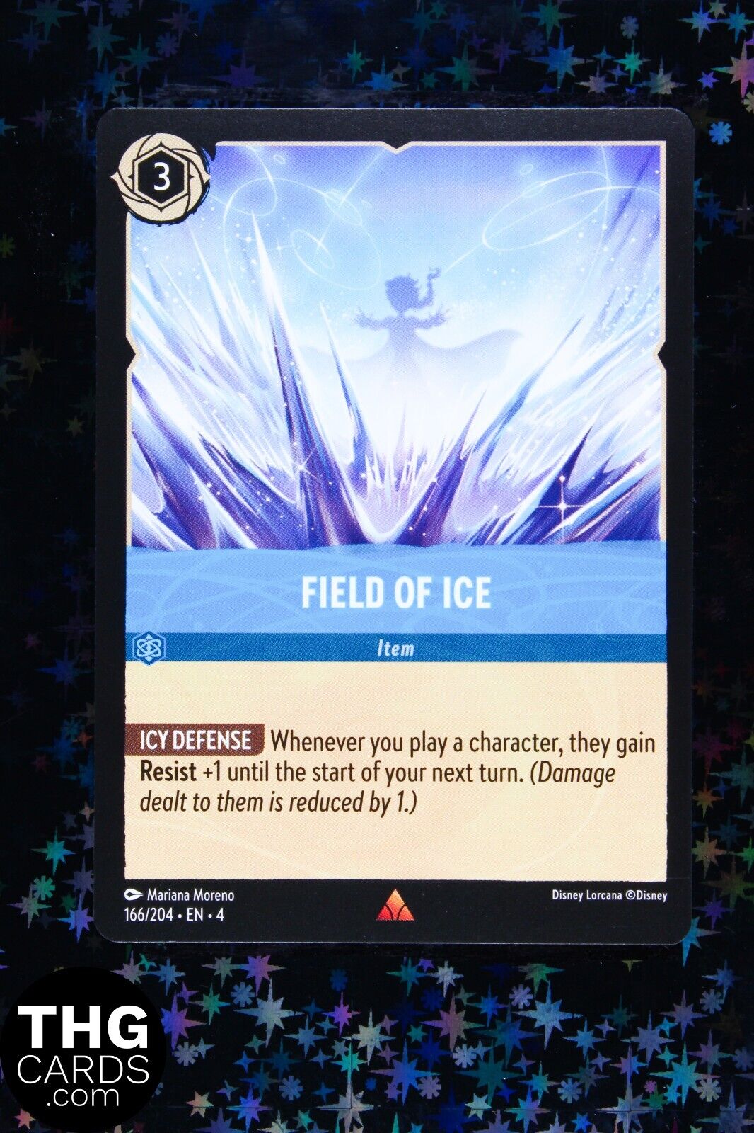 Field of Ice 166/204 Rare Lorcana Card EN 4