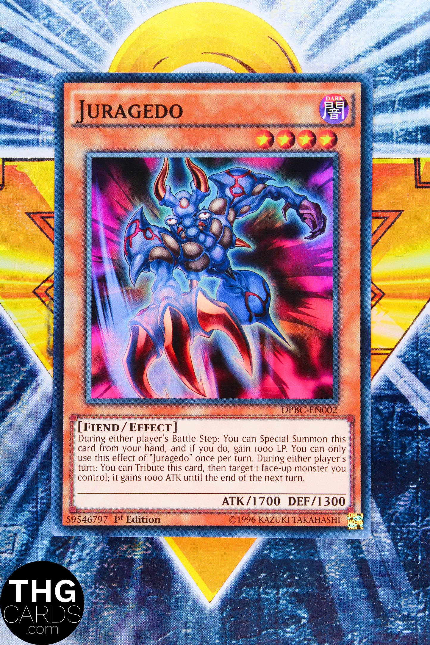 Juragedo DPBC EN002 1st Edition Super Rare Yugioh Card