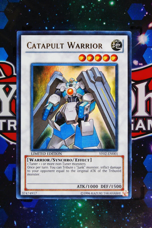 Catapult Warrior YF02-EN001 Ultra Rare Yugioh Card Promo