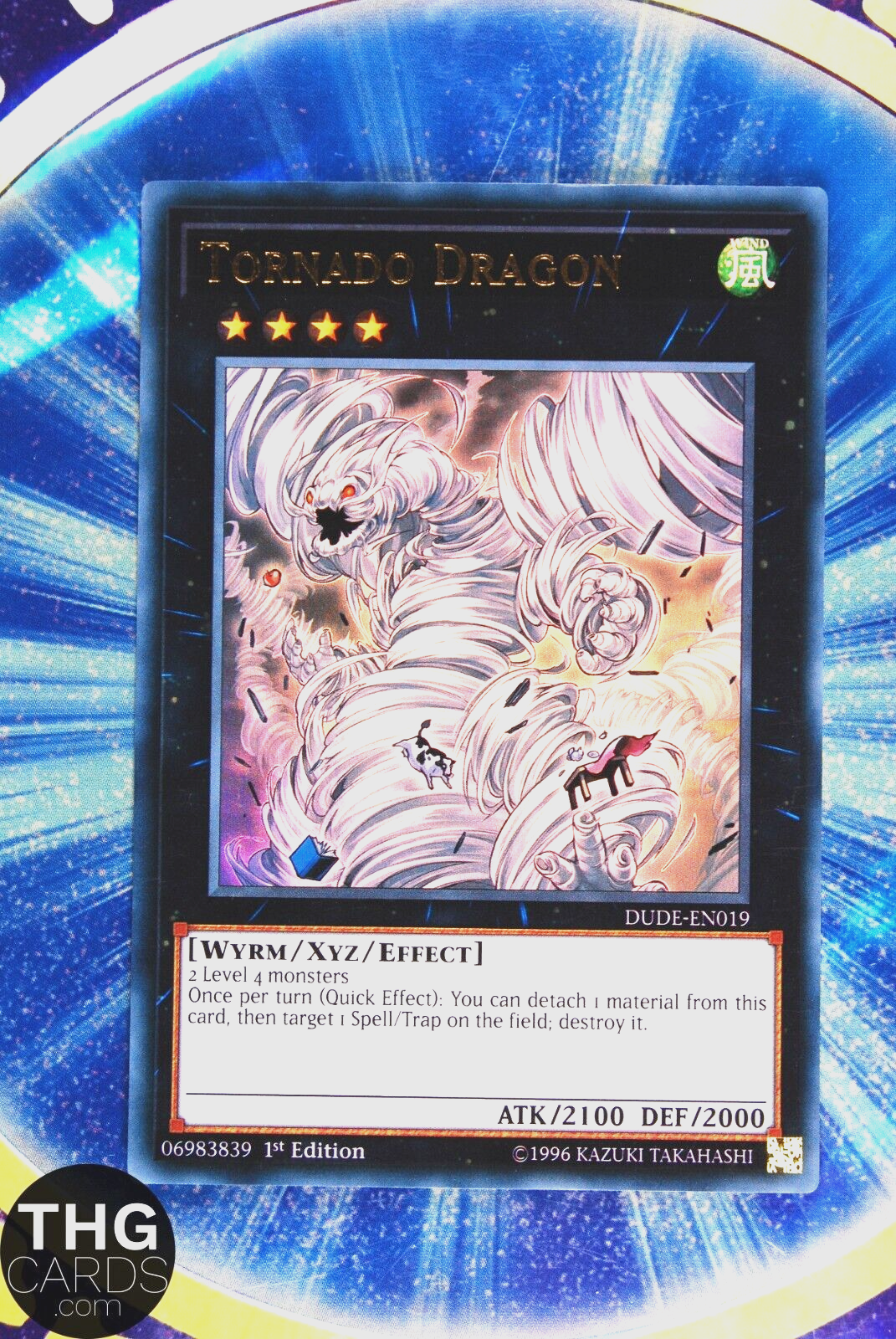 Tornado Dragon DUDE-EN019 1st Edition Ultra Rare Yugioh Card