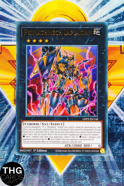 Primathmech Laplacian GFP2-EN146 1st Edition Ultra Rare Yugioh