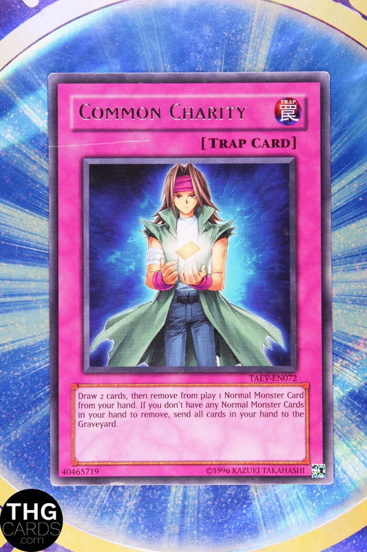 Common Charity TAEV-EN072 Rare Yugioh Card