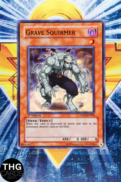 Grave Squirmer DP07-EN008 1st Edition Super Rare Yugioh