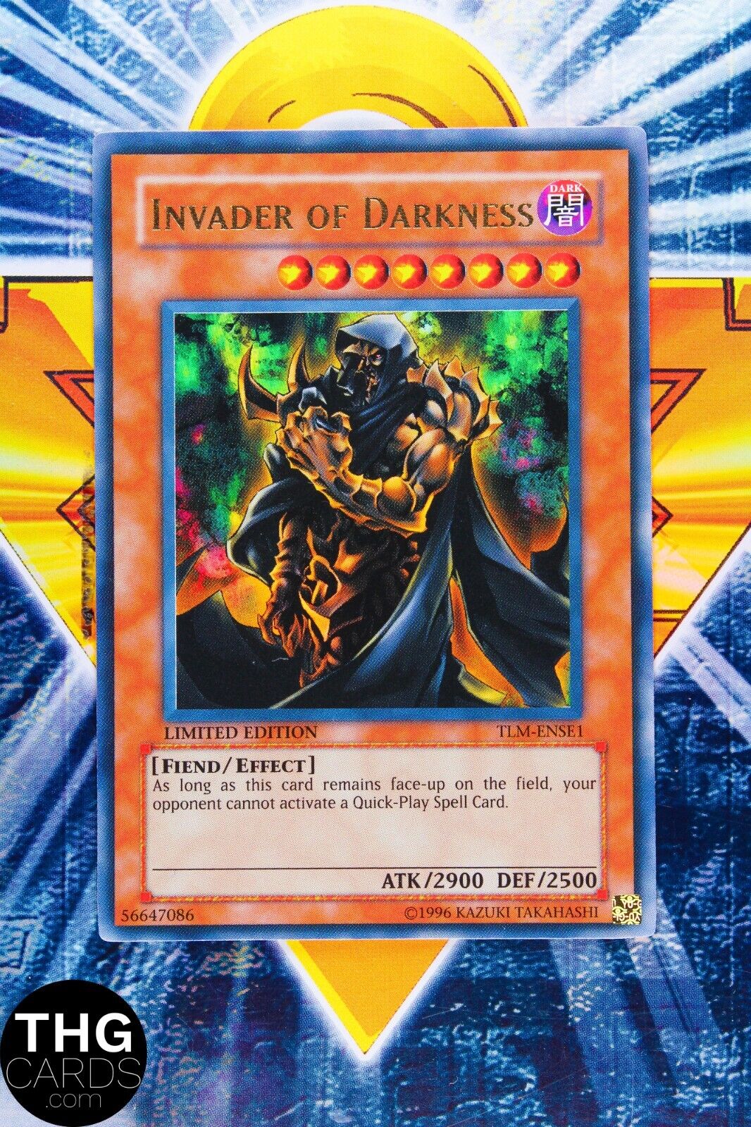 Invader of Darkness TLM-ENSE1 Ultra Rare Yugioh Card