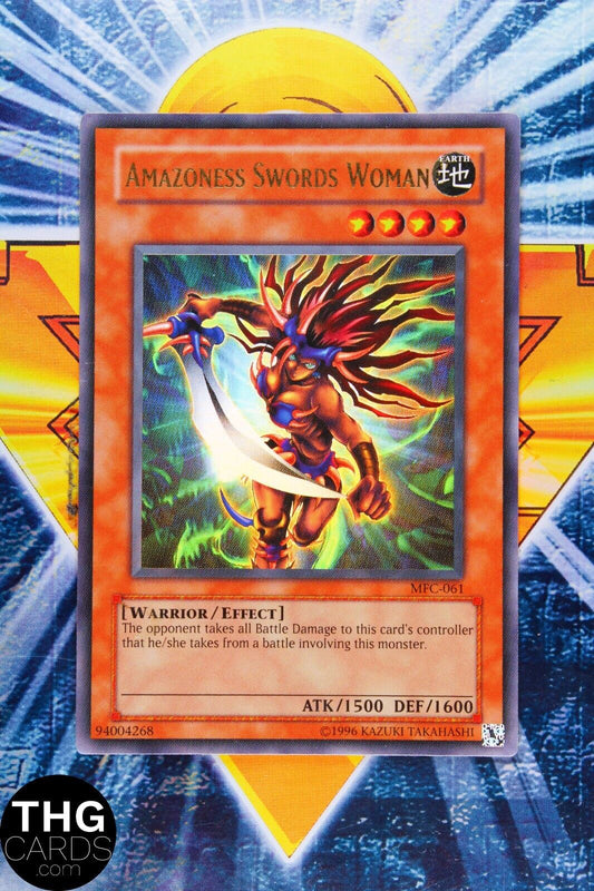 Amazoness Swords Woman MFC-061 Ultra Rare Yugioh Card 1