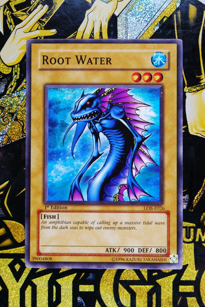 Root Water LOB-E026 1st Edition Common Yugioh Card