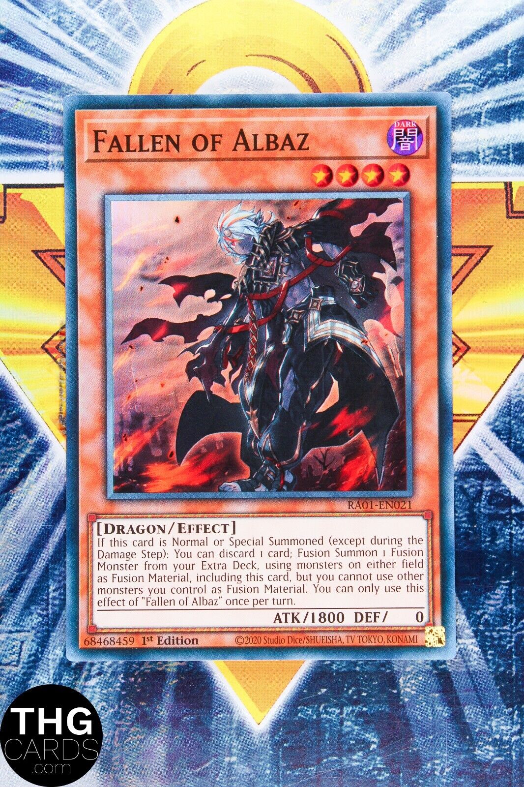 Fallen of Albaz RA01-EN021 1st Edition Super Rare Yugioh Card Playset