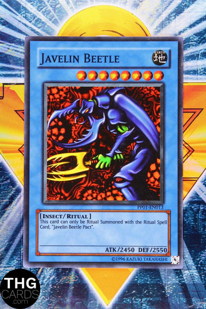 Javelin Beetle & Ritual PP01-EN013 PP01-EN012 Super Rare Yugioh Card Set