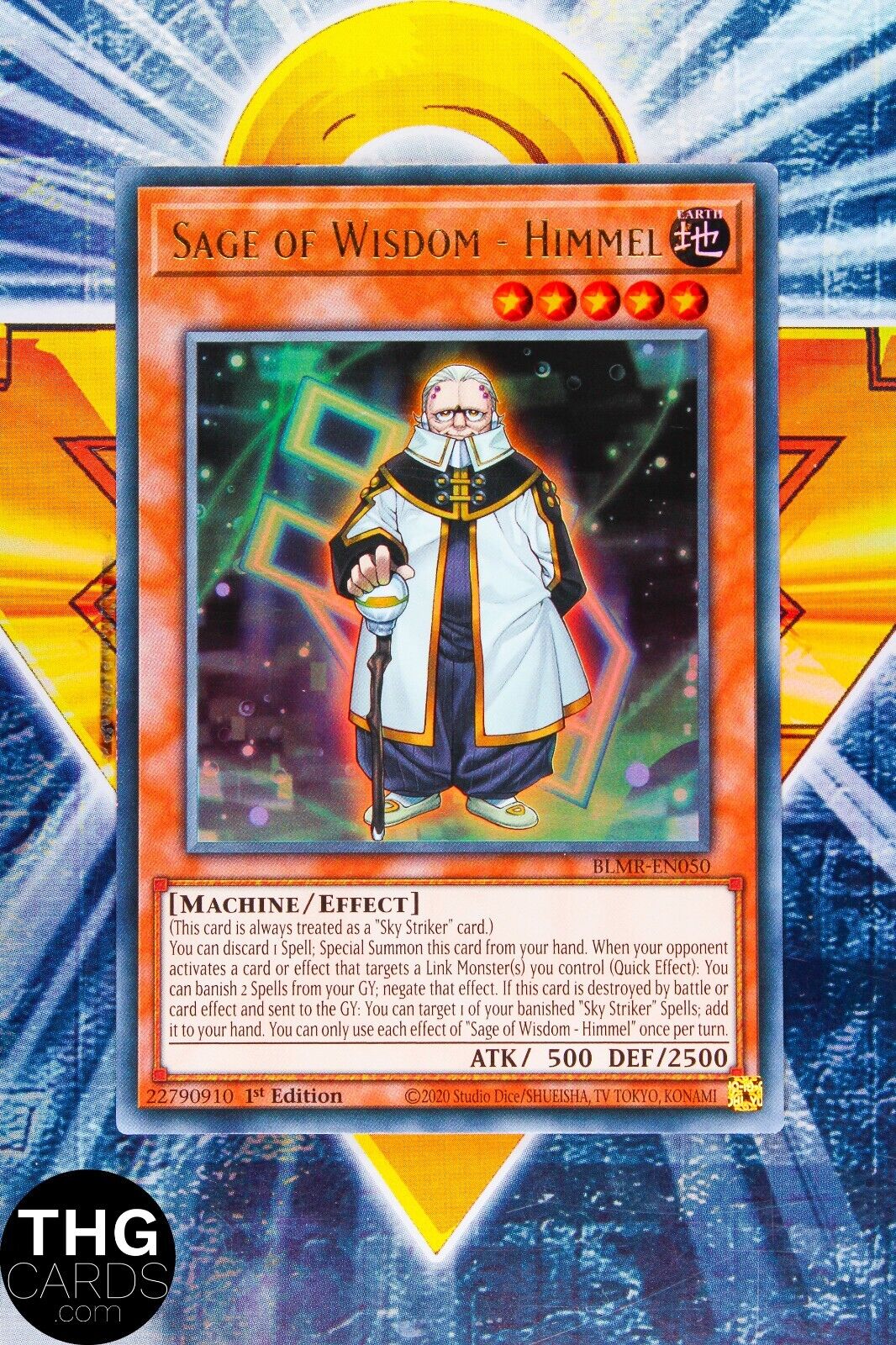 Sage of Wisdom - Himmel BLMR-EN050 1st Edition Ultra Rare Yugioh Card Playset