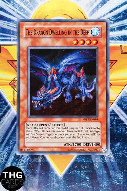 The Dragon Dwelling in the Deep ABPF-EN086 Super Rare Yugioh Card