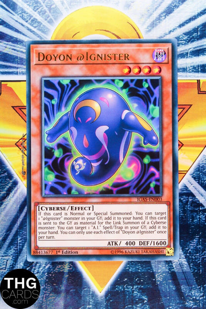 Doyon @Ignister IGAS-EN003 1st Edition Ultra Rare Yugioh Card