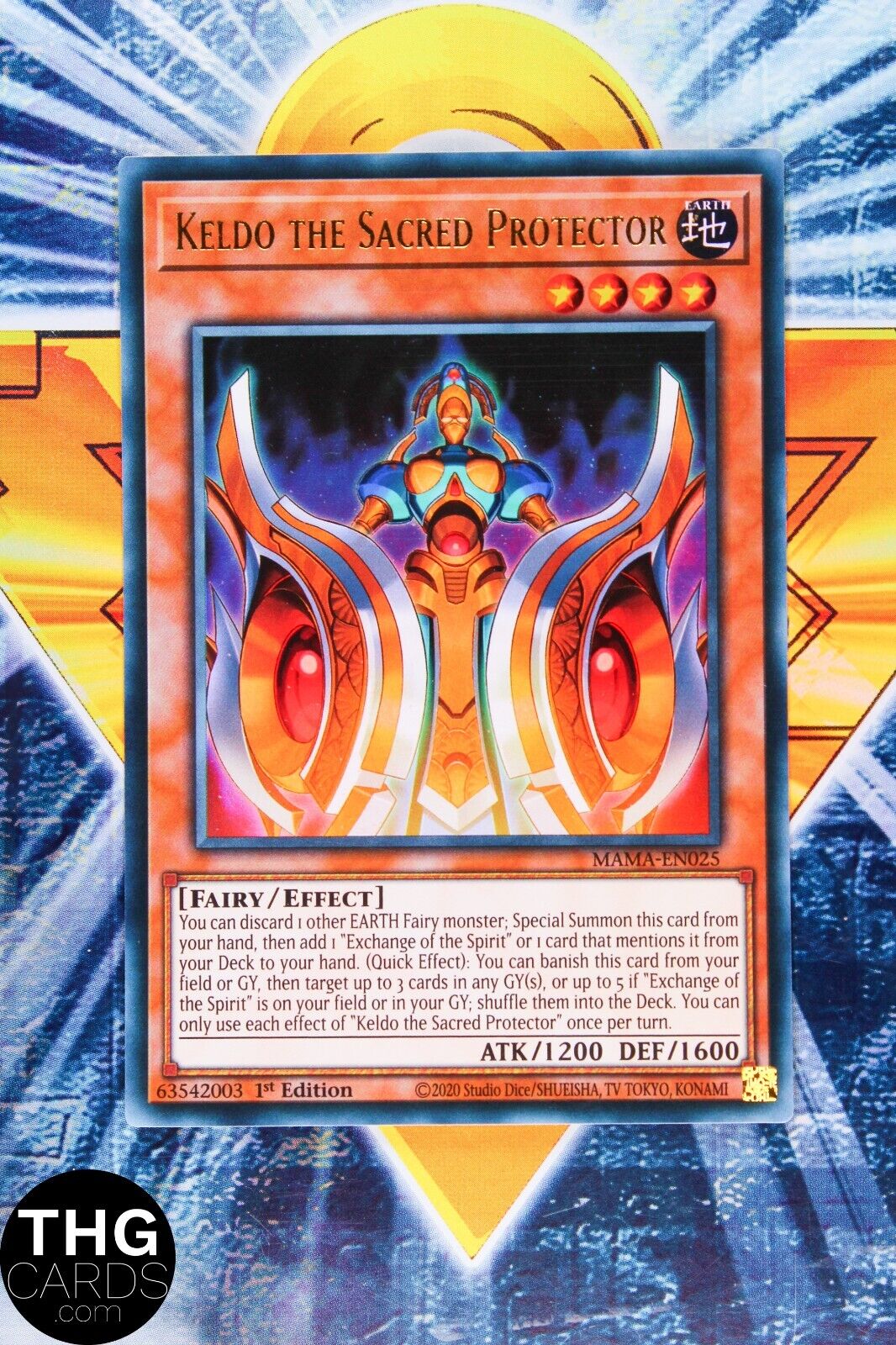 Keldo the Sacred Protector MAMA-EN025 1st Edition Ultra Rare Yugioh Card