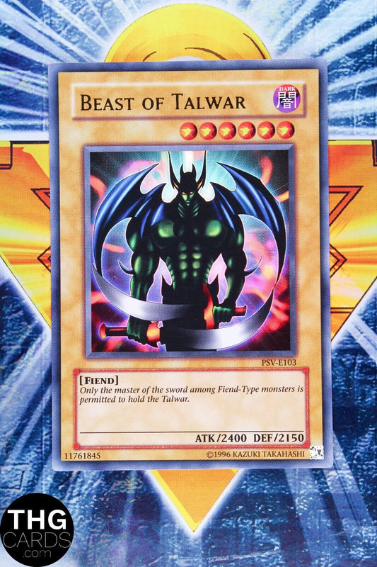 Beast of Talwar PSV-E103 Ultra Rare Yugioh Card 1
