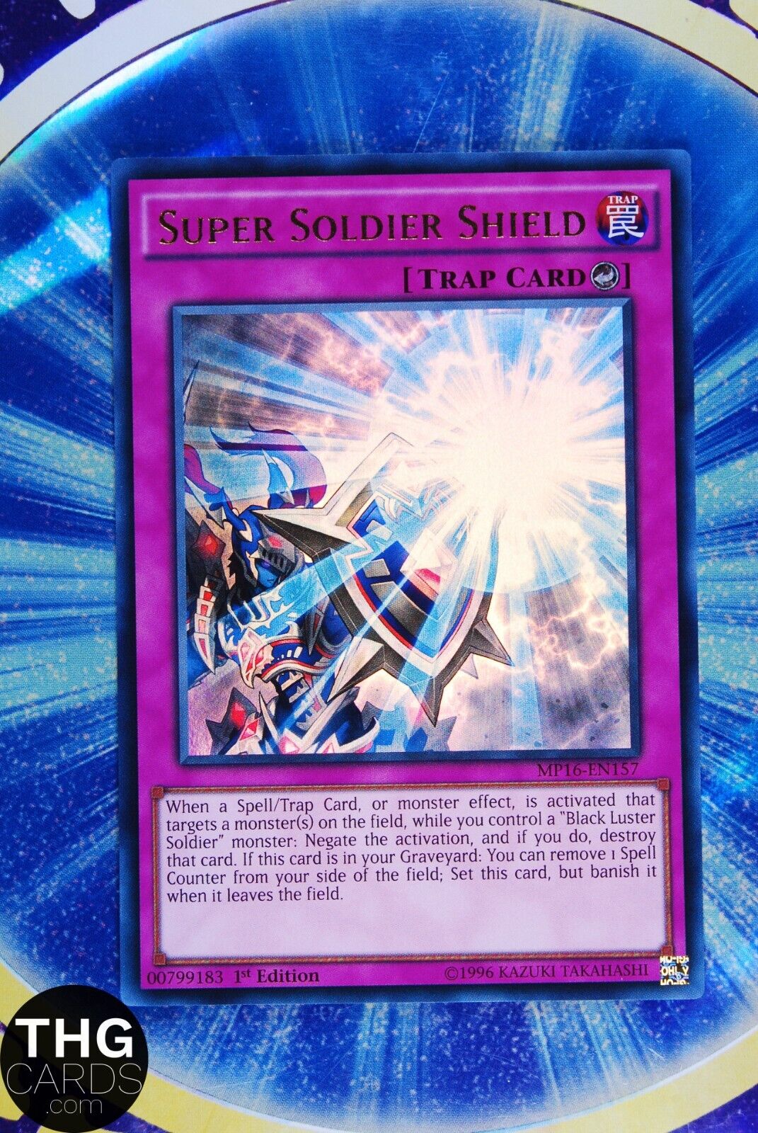 Super Soldier Shield MP16-EN157 1st Edition Ultra Rare Yugioh Card