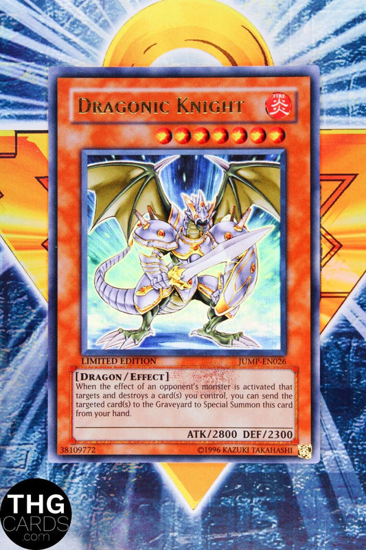 Dragonic Knight JUMP-EN026 Ultra Rare Yugioh Card 2