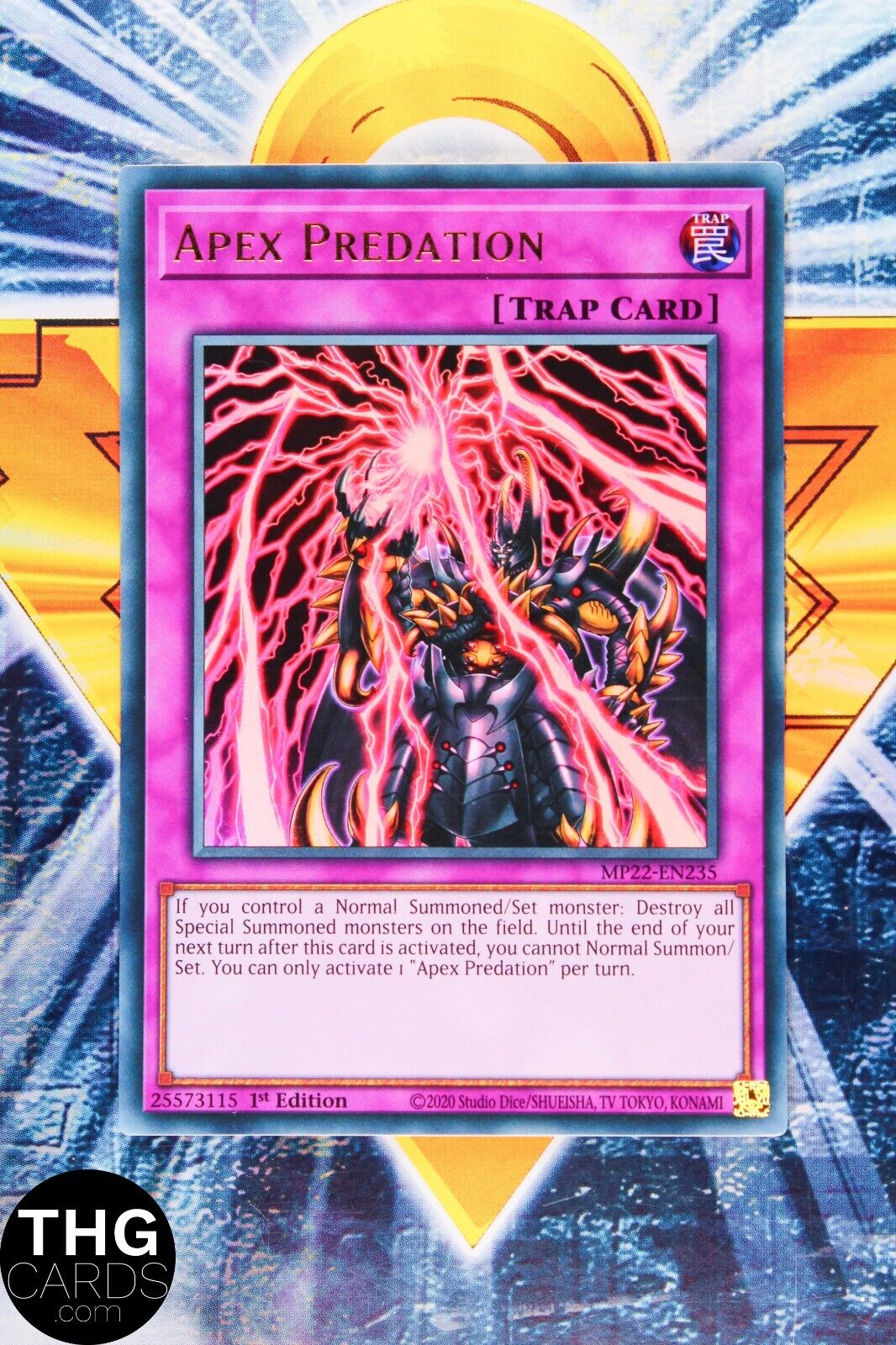 Apex Predation MP22-EN235 1st Edition Ultra Rare Yugioh Card Playset