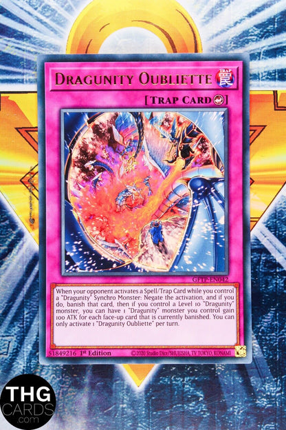 Dragunity Oubliette GFTP-EN042 1st Edition Ultra Rare Yugioh