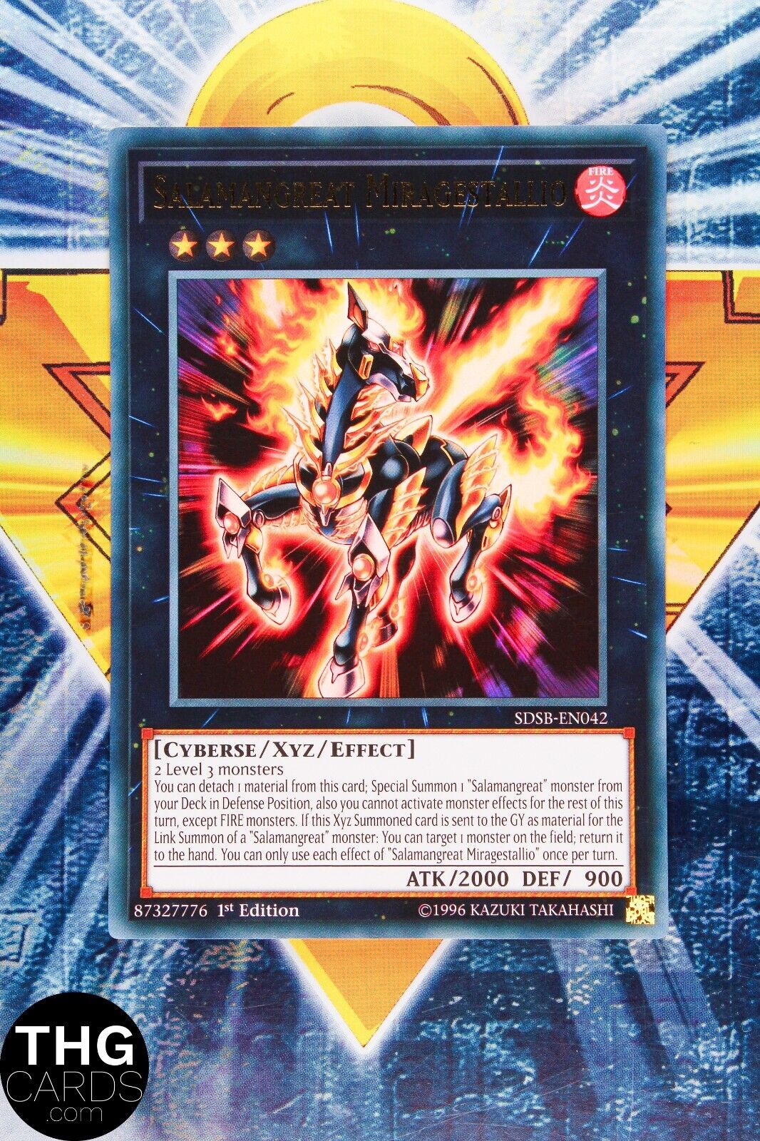 Salamangreat Miragestallio SDSB-EN042 1st Edition Ultra Rare Yugioh Card