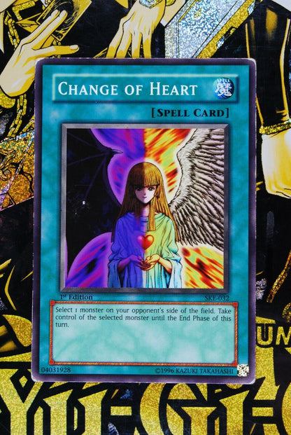 Change of Heart SKE-032 1st Edition Common Yugioh Card 1