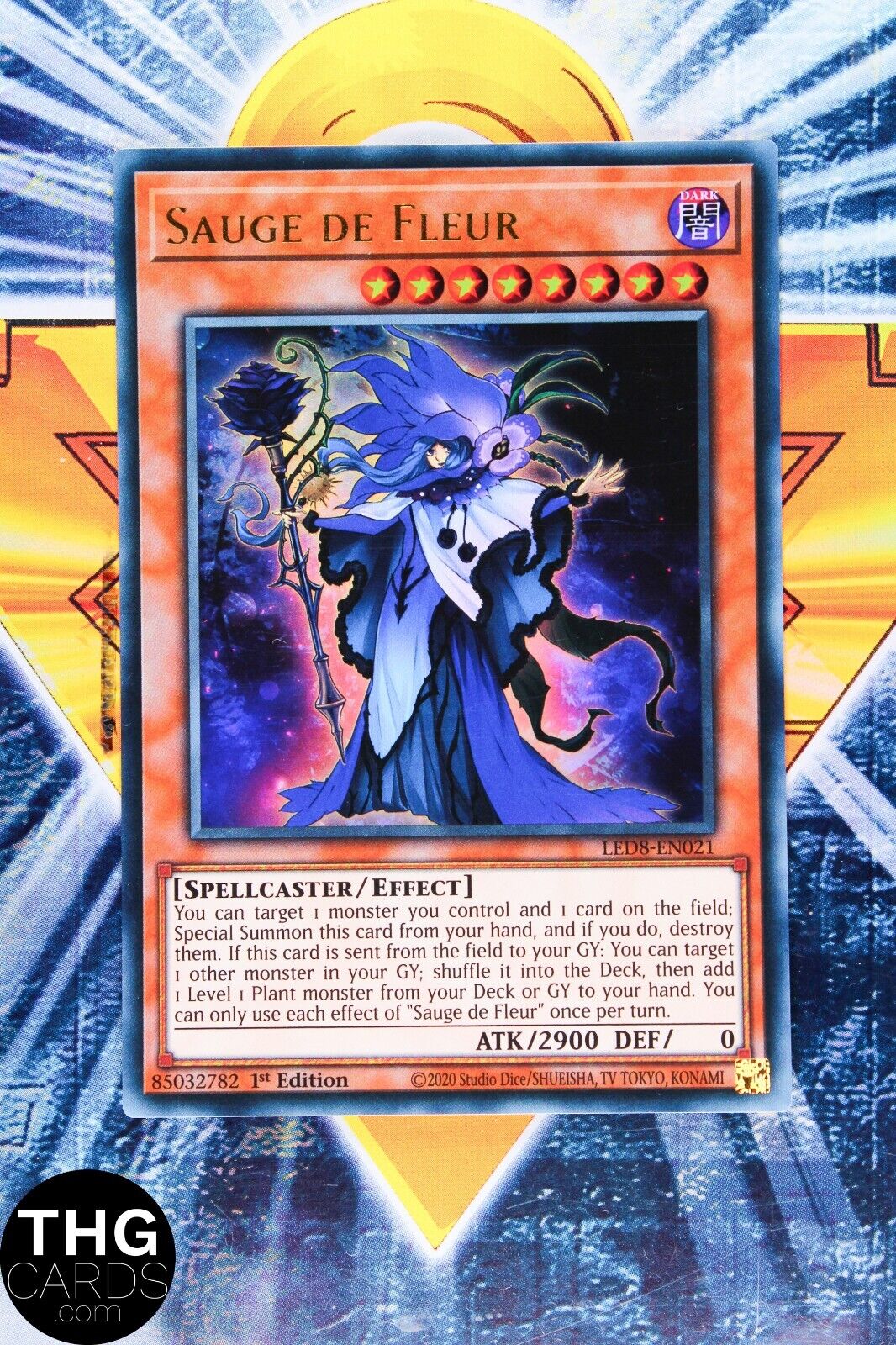 Sauge de Fleur LED8-EN021 1st Edition Ultra Rare Yugioh Card