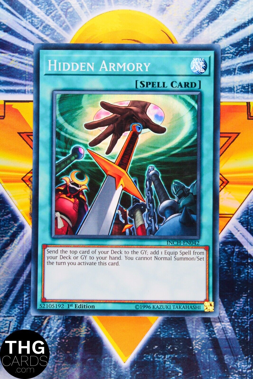Hidden Armory INCH-EN042 1st Edition Super Rare Yugioh Card